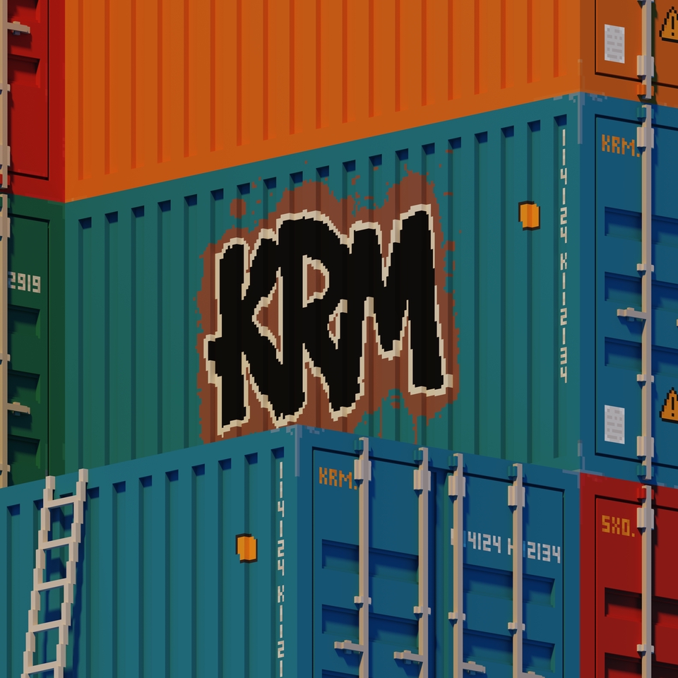 รับปั้นโมเดล 3d ตู้คอนเทนเนอร์กราฟฟิตี้ โมเดลสินค้า 3 มิติ สำหรับงานออกแบบและโฆษณา