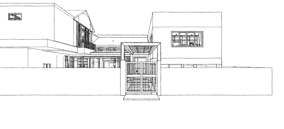 ออกแบบบ้าน3มิติ perspective รับเขียนแบบบ้าน3D ราคาถูก