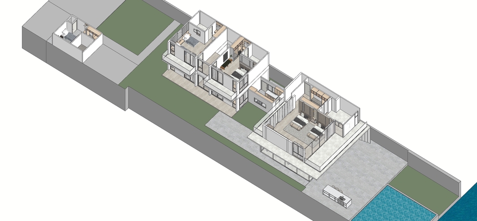 ออกแบบบ้าน3D perspective โมเดลบ้านสวย ราคาถูก