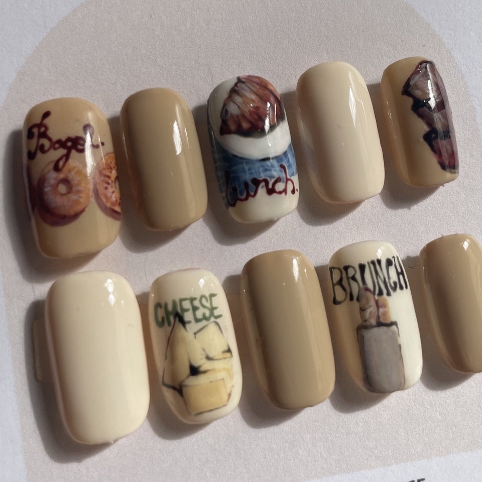 Art & Craft - รับทำเล็บปลอม pvc งานเพ้นท์ + ปั้นนูนตามสั่ง - 5