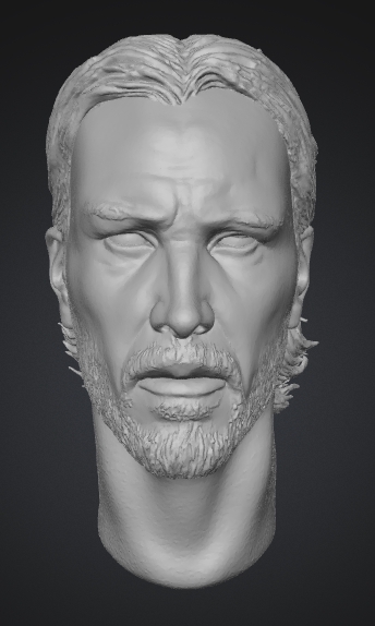อื่นๆ - 3D Model for 3D Print- Head Sculpt สำหรับปริ้น 3D Resin เเละ PVC - 3