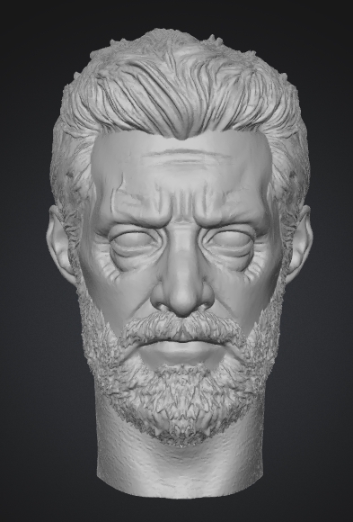 อื่นๆ - 3D Model for 3D Print- Head Sculpt สำหรับปริ้น 3D Resin เเละ PVC - 4