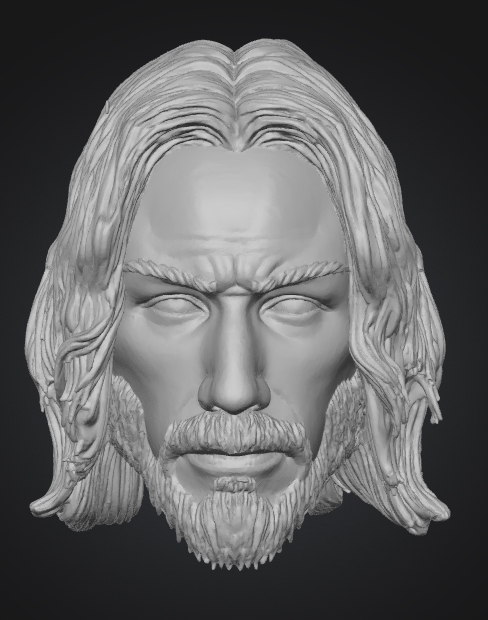 อื่นๆ - 3D Model for 3D Print- Head Sculpt สำหรับปริ้น 3D Resin เเละ PVC - 8