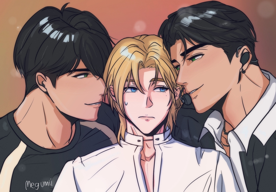 Fan art ของ คู่ Hamlin x Noah วง plave