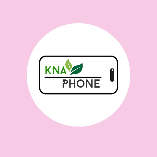 ออกแบบแบนเนอร์ facebook ที่สวยงามและสร้างสรรค์ด้วยรูปภาพโทรศัพท์ที่มีโลโก้ KNA PHONE