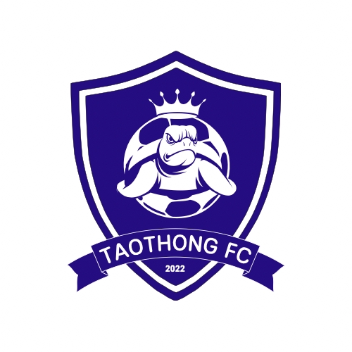 รับออกแบบโลโก้ทีมฟุตบอล TAOTHONG FC  โลโก้เต่าสวมมงกุฎ 2022