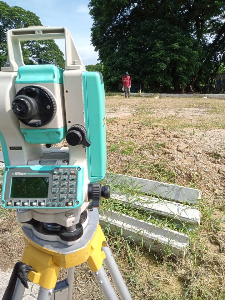 ช่างรังวัดที่ดิน - ช่างสำรวจ survey ครอบผังบริเวณฯ วางตำแหน่งหมุดเสาเข็ม ราคาประหยัด โดยช่างมืออาชีพ - 7