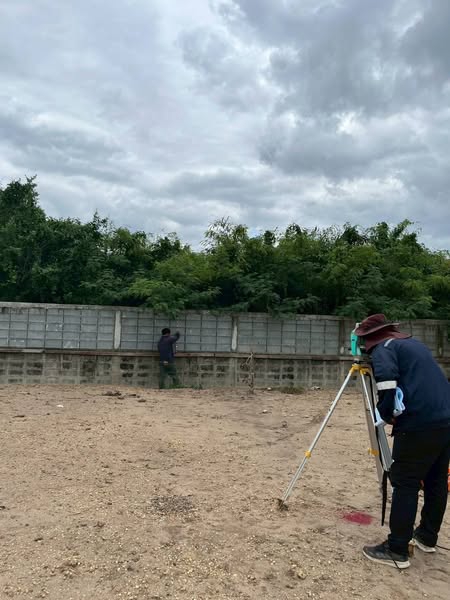 ช่างรังวัดที่ดิน - ช่างสำรวจ survey ครอบผังบริเวณฯ วางตำแหน่งหมุดเสาเข็ม ราคาประหยัด โดยช่างมืออาชีพ - 12