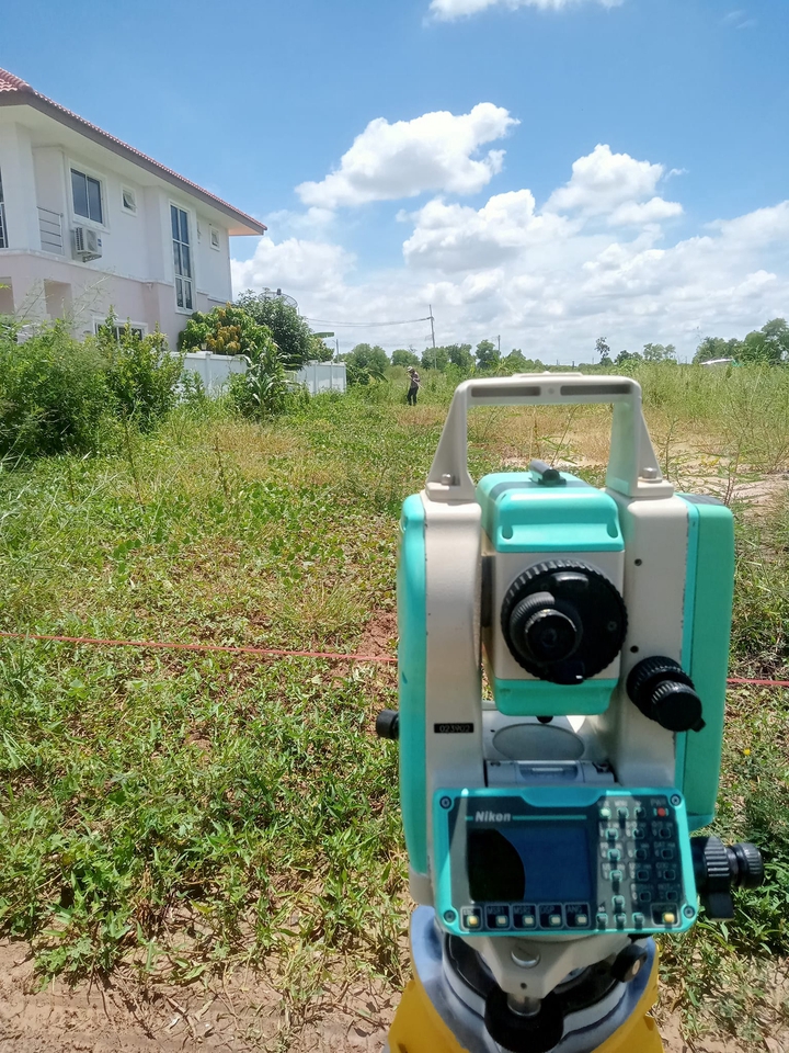 ช่างรังวัดที่ดิน - ช่างสำรวจ survey ครอบผังบริเวณฯ วางตำแหน่งหมุดเสาเข็ม ราคาประหยัด โดยช่างมืออาชีพ - 4