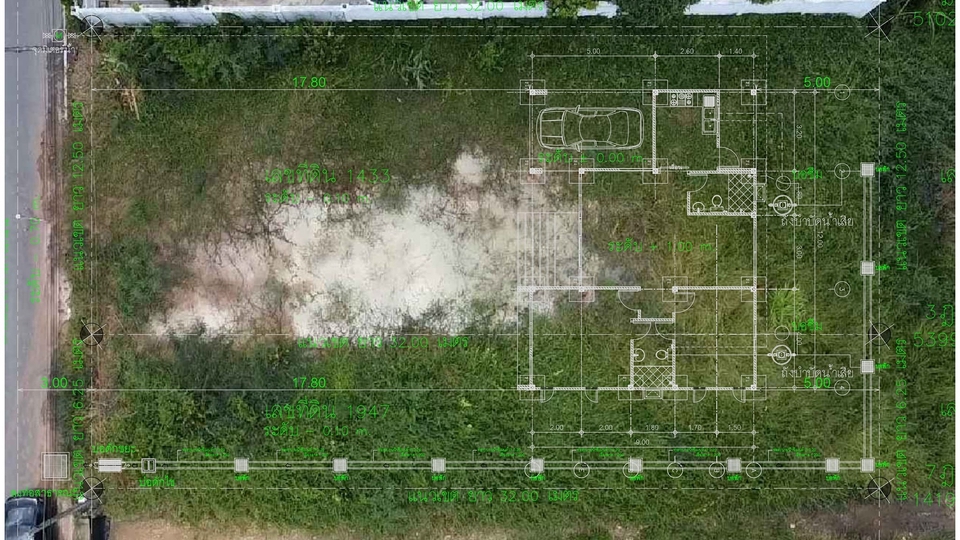 ช่างรังวัดที่ดิน - ช่างสำรวจ survey ครอบผังบริเวณฯ วางตำแหน่งหมุดเสาเข็ม ราคาประหยัด โดยช่างมืออาชีพ - 2