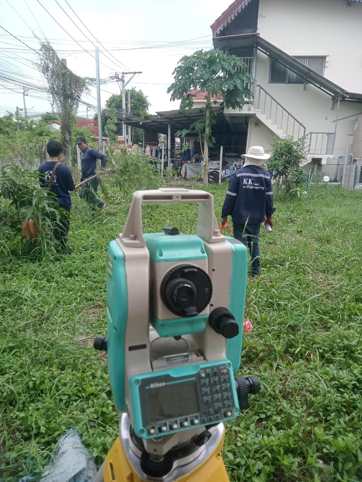 ช่างรังวัดที่ดิน - ช่างสำรวจ survey ครอบผังบริเวณฯ วางตำแหน่งหมุดเสาเข็ม ราคาประหยัด โดยช่างมืออาชีพ - 15