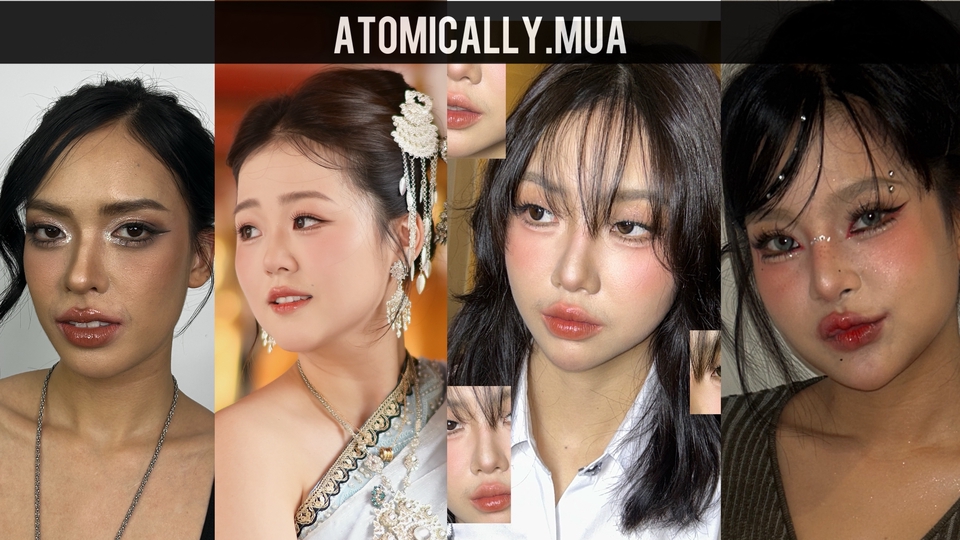 ช่างแต่งหน้ามืออาชีพ บางแค กรุงเทพ โต่วอิน สายฝอ เกาหลี ออกงาน รับปริญญา