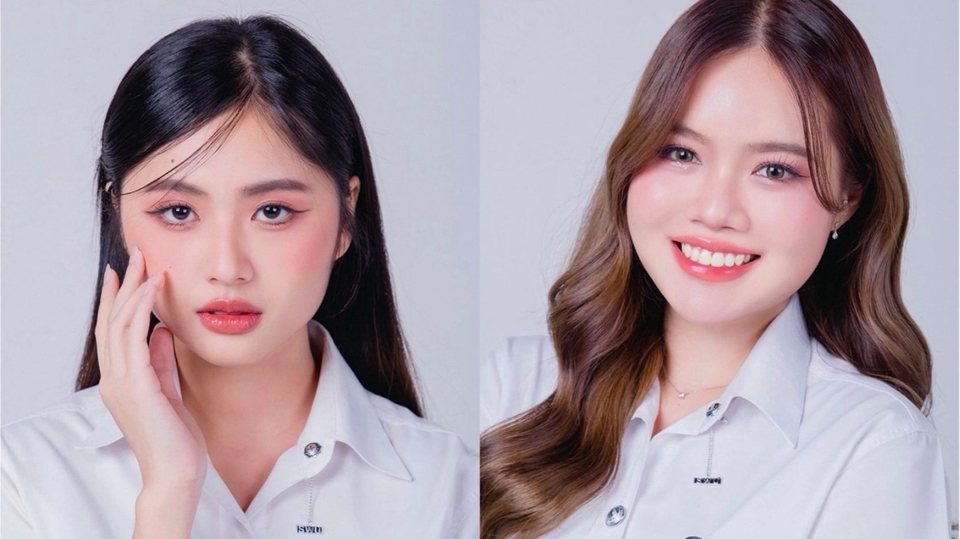 แต่งหน้าถ่ายแบบ ถ่ายโปรไฟล์ ลุคธรรมชาติ