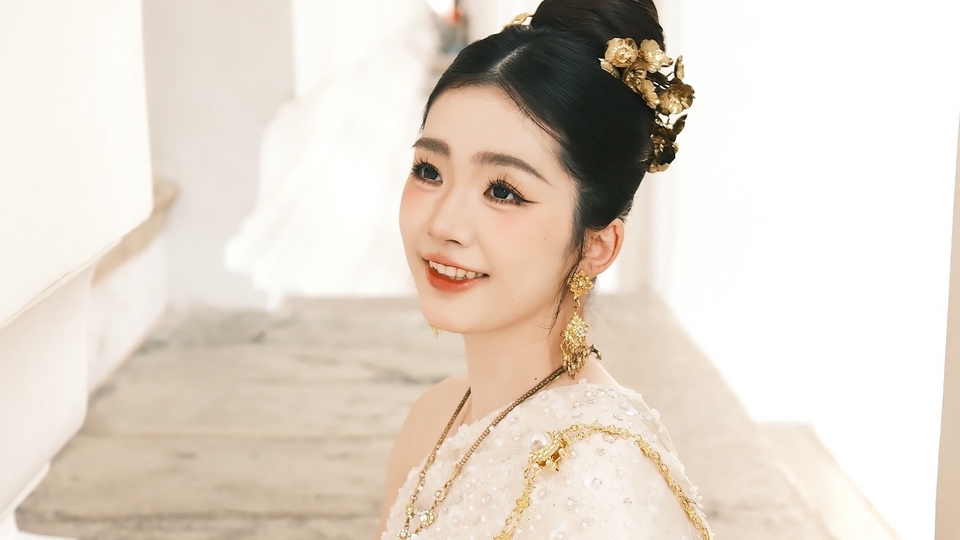 แต่งหน้าชุดไทย โต่วอิน