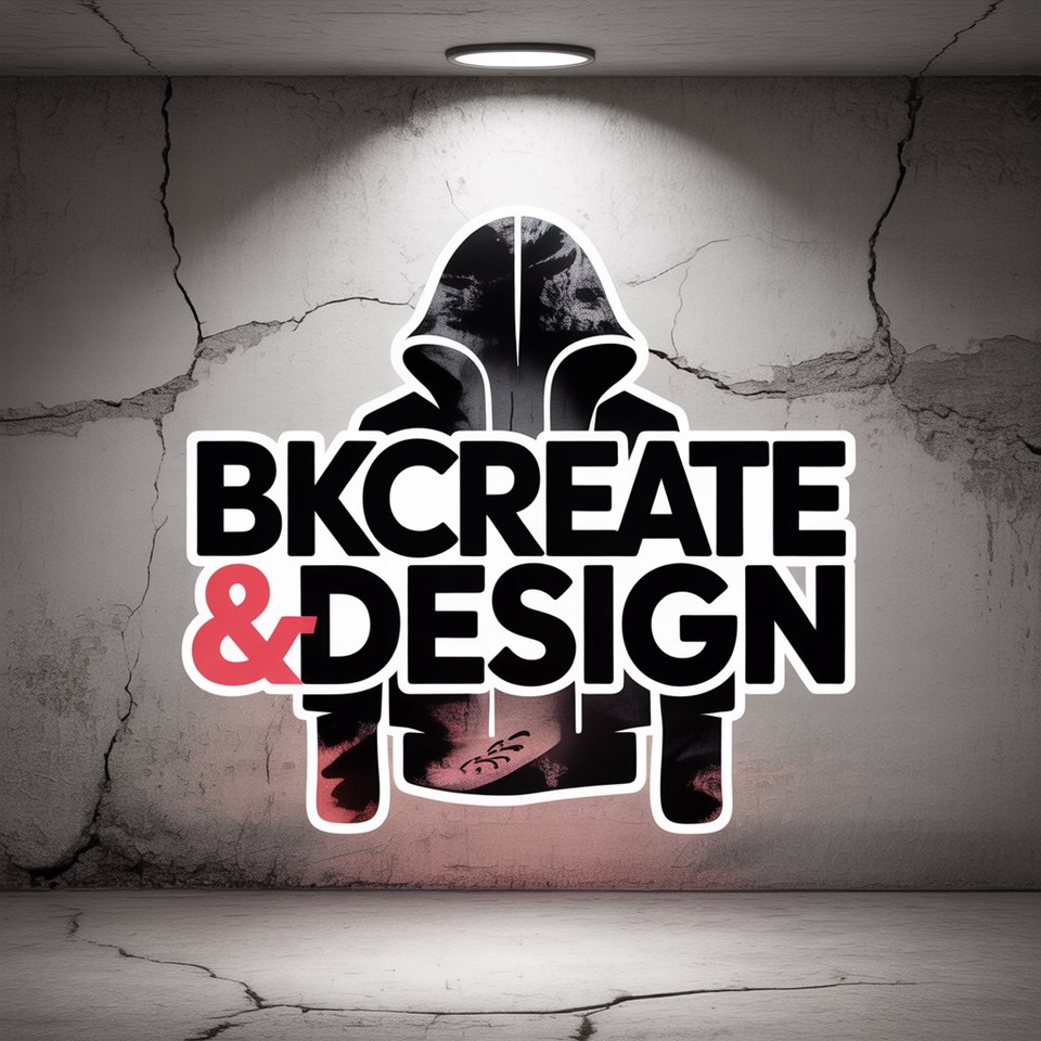 ออกแบบโลโก้ BKCREATE&DESIGN รับออกแบบโลโก้