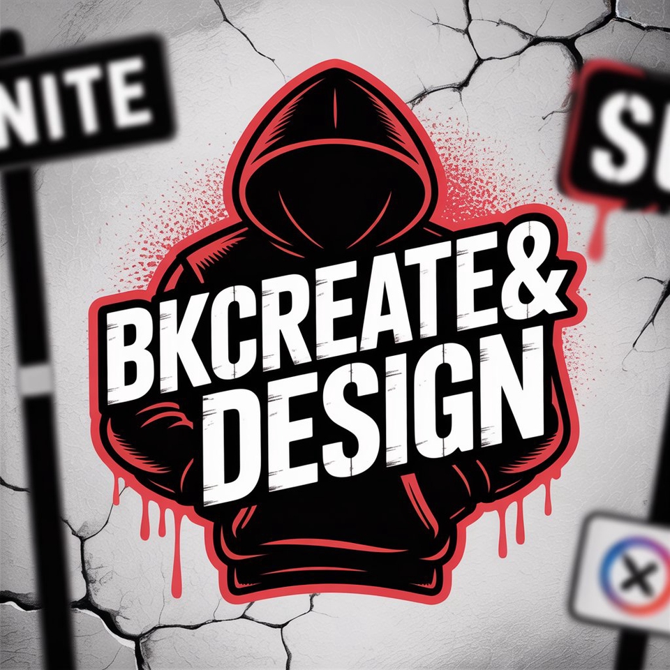 รับออกแบบโลโก้ BKCreate&Design โลโก้สวยโดนใจ
