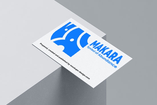 รับออกแบบโลโก้ Makara สัญลักษณ์แห่งความอุดมสมบูรณ์