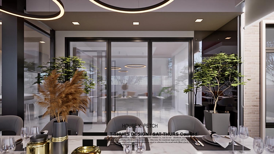 3D Perspective - House K. Petch - 3