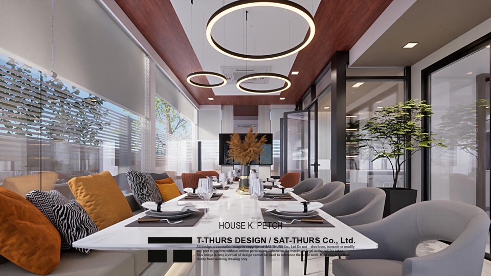 3D Perspective - House K. Petch - 4