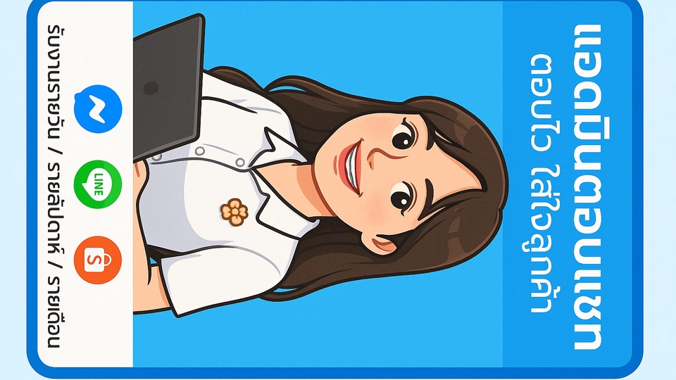 แอดมินตอบแชท