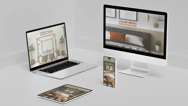 รับออกแบบแบนเนอร์เฟสบุ๊ค ออกแบบแบนเนอร์ในเว็บไซต์ ภาพจำลองอุปกรณ์ต่างๆ