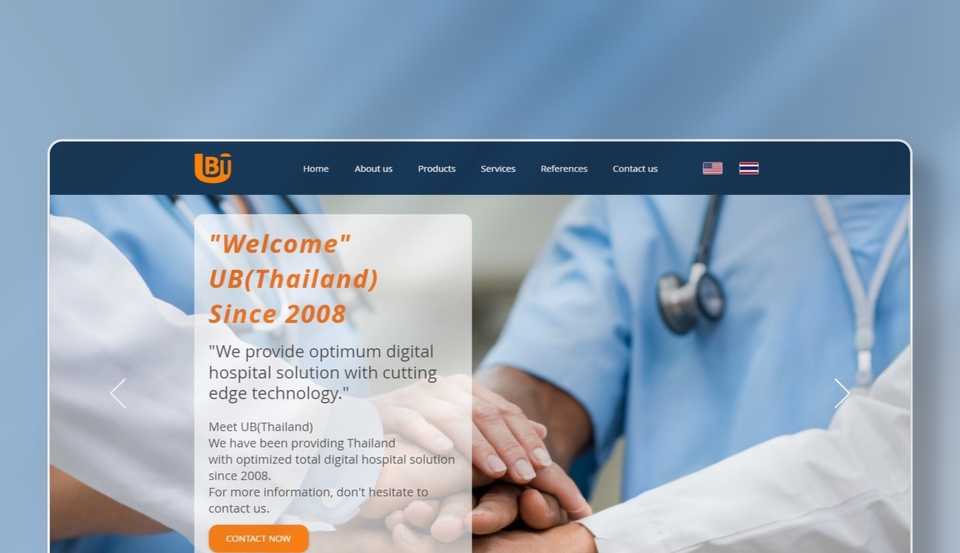 รับทำเว็บไซต์โรงพยาบาล โซลูชันครบวงจร เว็บทันสมัย รองรับ e-commerce และ Wix