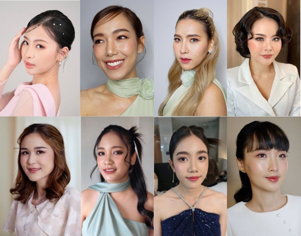 รับแต่งหน้าเจ้าสาว แต่งหน้ารับปริญญา ช่างแต่งหน้ามืออาชีพ บริการแต่งหน้าทำผม