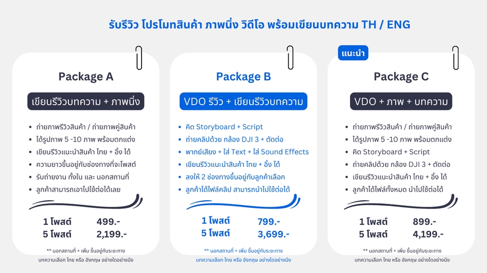 Creative & Content Marketing - รับทำคอนเทนต์โปรโมทสินค้าในนามแบรนด์ แบรนด์สามารถนำไปใช้ต่อได้เลย เสมือนมีพนักงานทำคอนเทนต์ให้ - 5