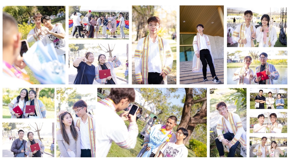 ถ่ายภาพรับปริญญากับเพื่อนๆและครอบครัว บันทึกความทรงจำดีๆไปกับทุกคน ด้วยช่างภาพและกล้องอย่างมืออาชีพ