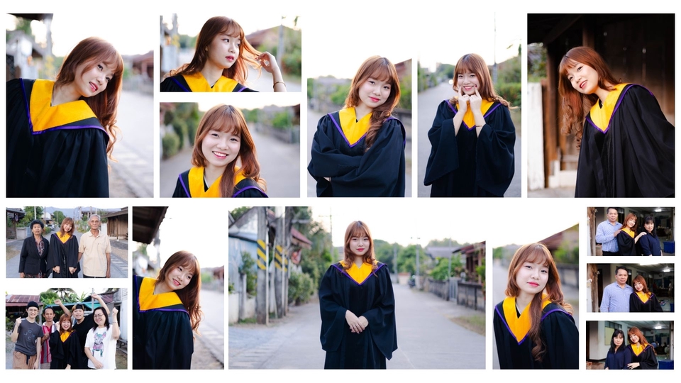 ถ่ายภาพรับปริญญากับเพื่อนๆและครอบครัว บันทึกความทรงจำดีๆไปกับทุกคน ด้วยช่างภาพและกล้องอย่างมืออาชีพ