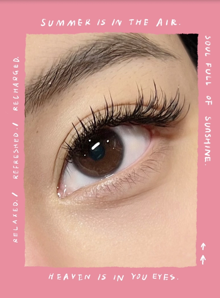 ต่อขนตาสวยธรรมชาติบริการถึงบ้าน