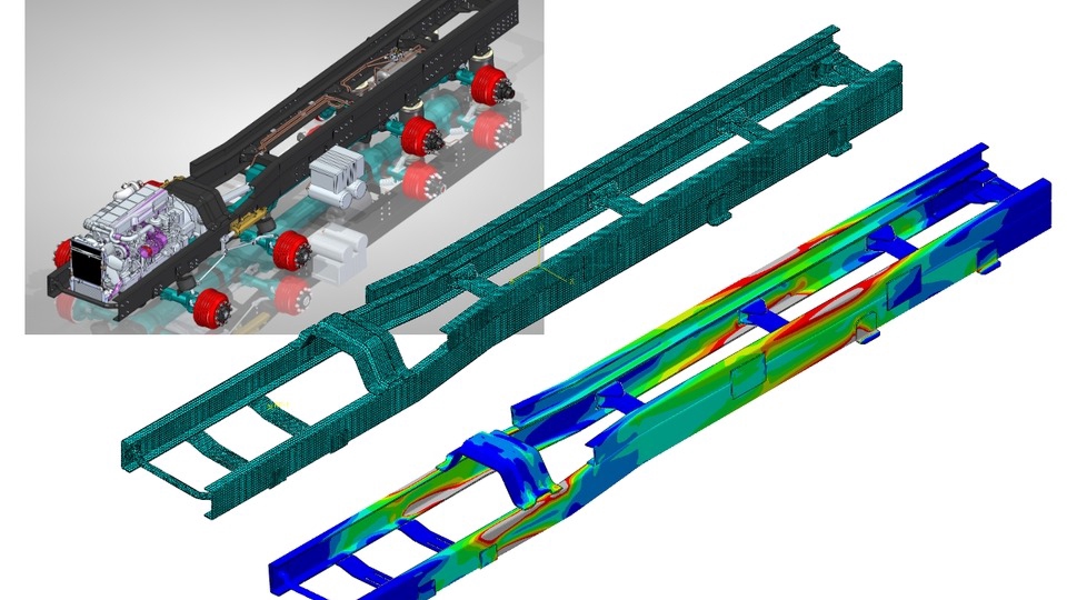 Finite element analysis structure stress failure fracture crack testing