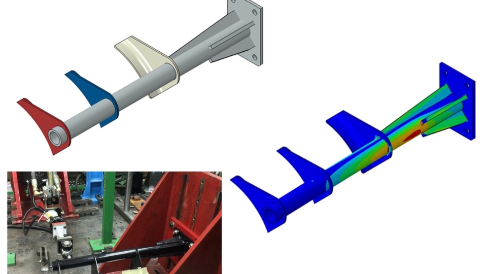 Finite element analysis structure stress failure fracture crack testing