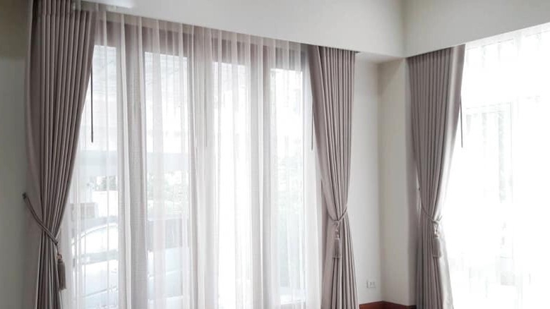 งานทำความสะอาดซักผ้าม่าน ฆ่าเชื้อโรค และไรฝุ่น