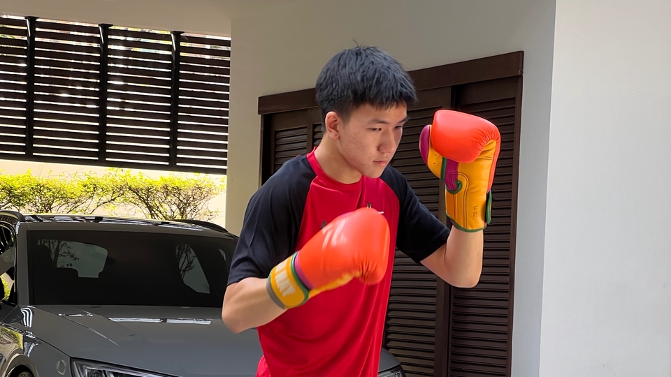 อยากซ้อมมวยคนเดียวที่บ้านก็ได้