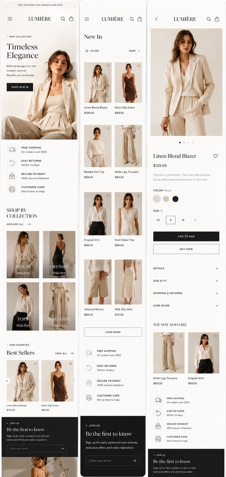 ที่ปรึกษาด้านการตลาดออนไลน์ คอลเลคชั่นเสื้อผ้าสตรีสไตล์ Timeless Elegance สินค้าใหม่และสินค้าขายดี