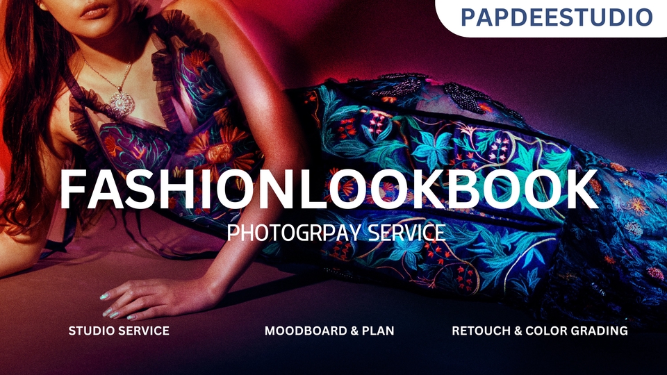 Fashion photography lookbook