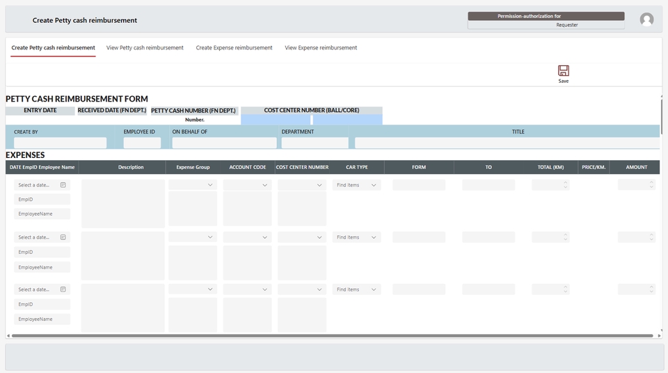 Mobile Application - รับออกแบบโปรแกรม Power Apps + Automate (Flow) - 3