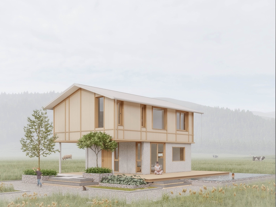 3D Perspective - รับงาน Render รูปภาพ จากไฟล์ 3มิติ (Sketchup ,Revit) - 5