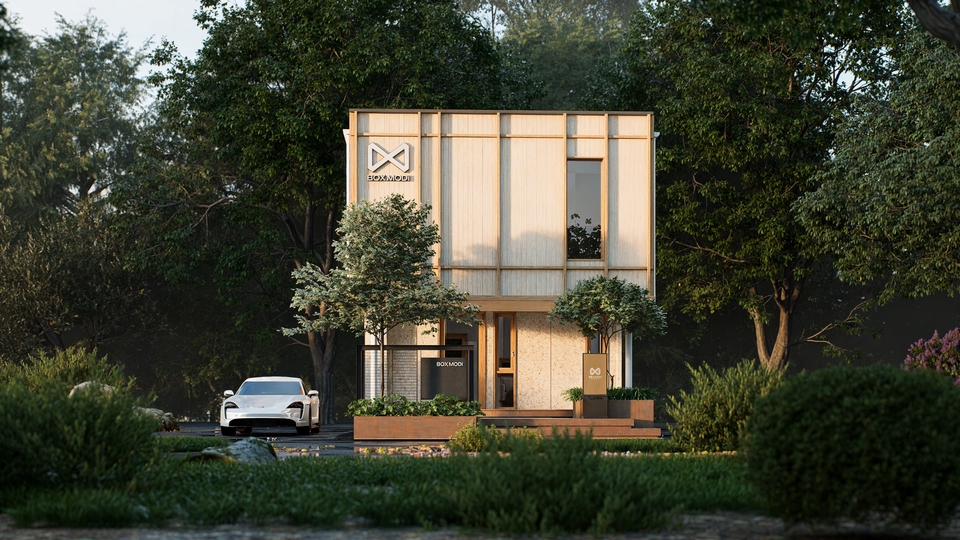 3D Perspective - รับงาน Render รูปภาพ จากไฟล์ 3มิติ (Sketchup ,Revit) - 2