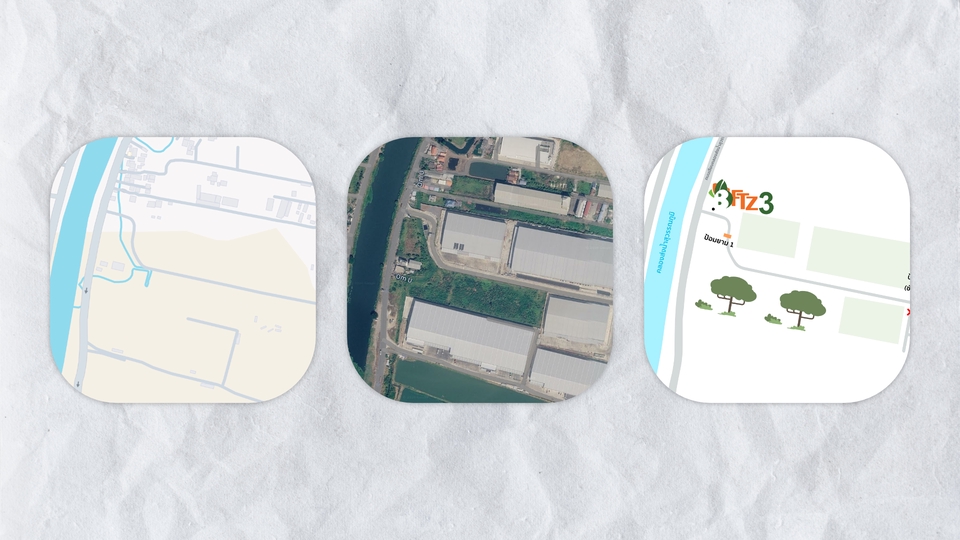 วาดแผนที่ - ออกแบบแผนที่ 2D (2D Vector Map Design) - 2