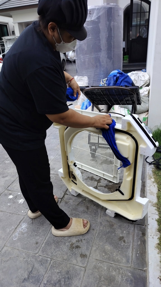 ล้างแอร์ - ล้างแอร์ฝังฝ้าสี่ทิศทาง(Cassette Type)-พื้นที่กรุงเทพฯและปริมณฑล - 18