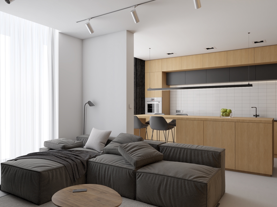 รับออกแบบตกแต่งภายในบ้านโมเดิร์นสวยหรู