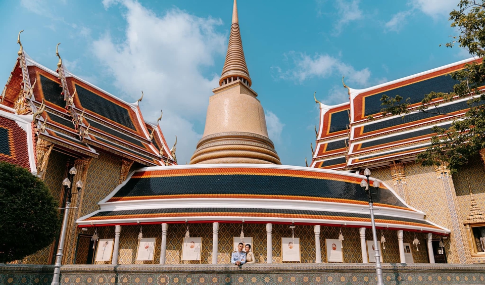 รับถ่ายภาพพรีเวดดิ้ง ณ วัดสวย กรุงเทพฯ ช่างภาพมืออาชีพ
