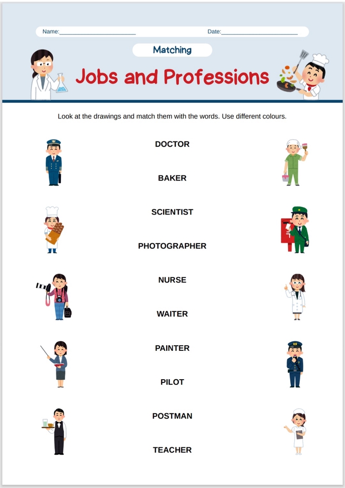 อื่นๆ - ใบงานภาษาอังกฤษสำหรับเด็กอนุบาลเเละประถมศึกษา - 2