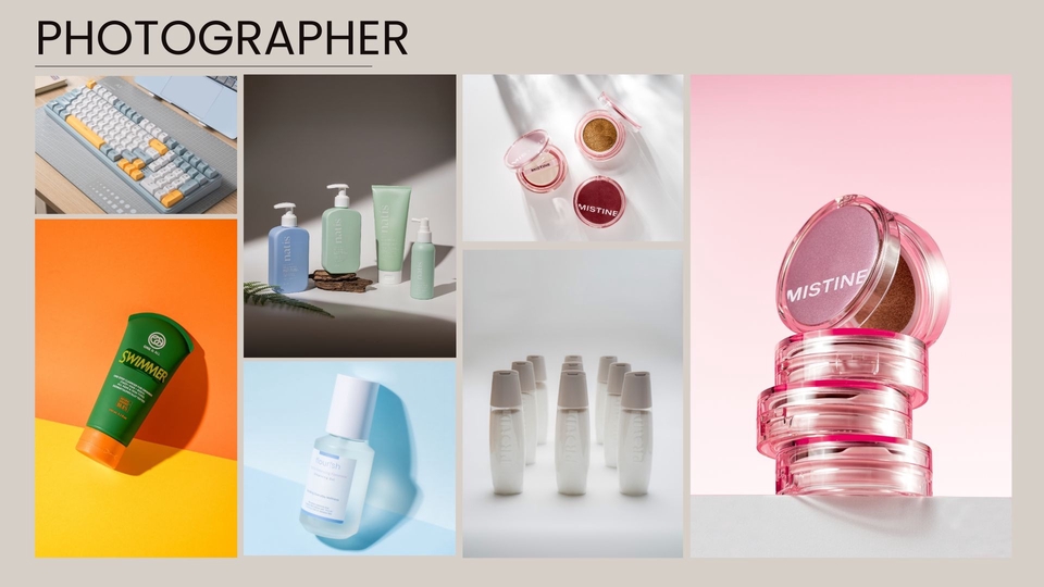 รับถ่ายรูปสินค้า ทำให้สินค้าดูดี พร้อมสร้างภาพลักษณ์ให้ธุรกิจของคุณ