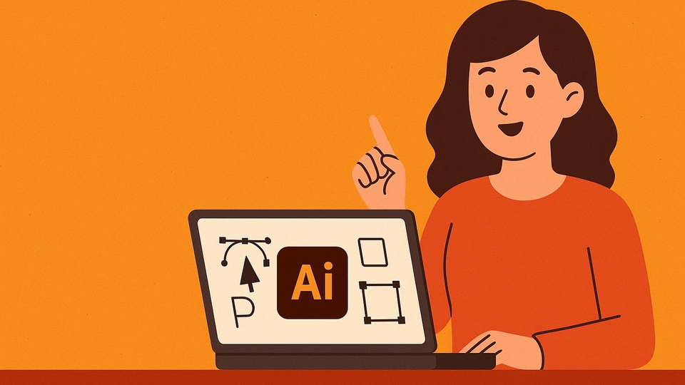 รับสอนการใช้โปรแกรม illustrator เบื้องต้น ถึงการใช้เครื่องมือการทำงานในชีวิตจริง