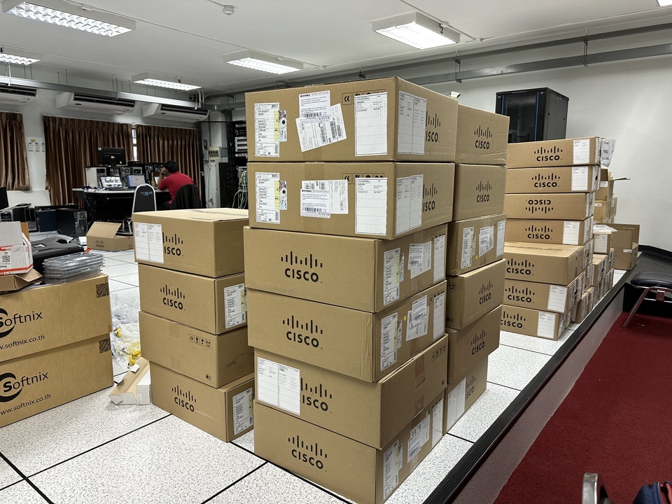 รับติดตั้งเซิร์ฟเวอร์ Cisco วางระบบเครือข่าย  บริการไอทีครบวงจร
