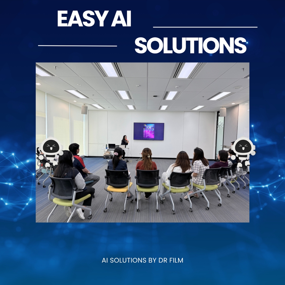 งานฝึกอบรมพนักงานให้มีความรู้ 
พื้นฐานด้าน AI รับฟังประเด็นปัญหาจากคนทำงานจริง ในองค์กรของคุณ 