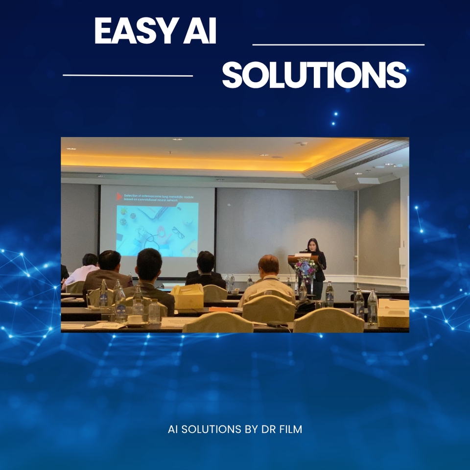 นำเสนอผลงานวิจัยให้กับแพทย์เฉพาะทาง 